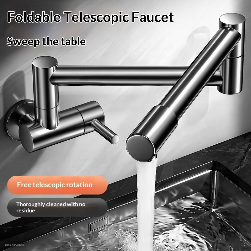 Klappbarer Küchenhahn – Einhan – Pot Filler Faucet Wall Mount Folding Bewertung und Preis