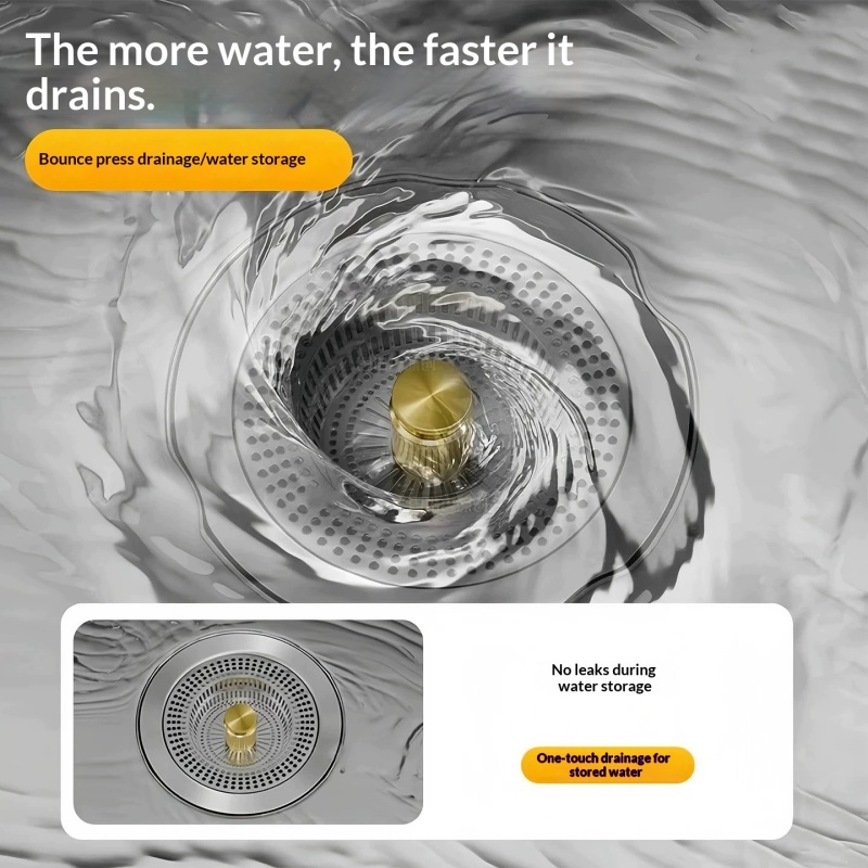 Pop-up-Spülbeckenstopfen mit F – Kitchen Sink Drain Strainer Basket Bewertung und Preis