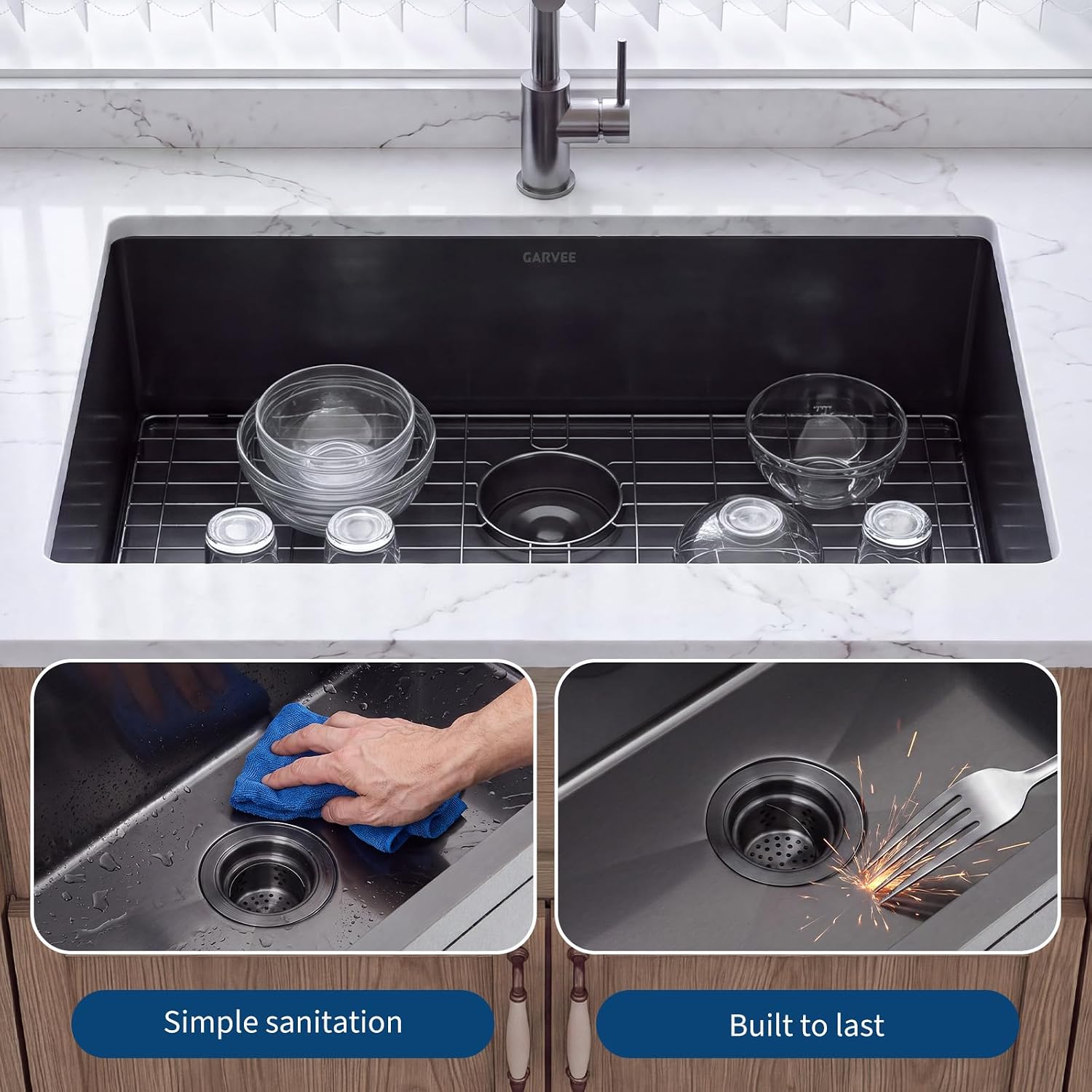Tacleekii Unterbau-Küchenspüle – Stainless Steel Undermount Kitchen Sink 30 Bewertung und Preis