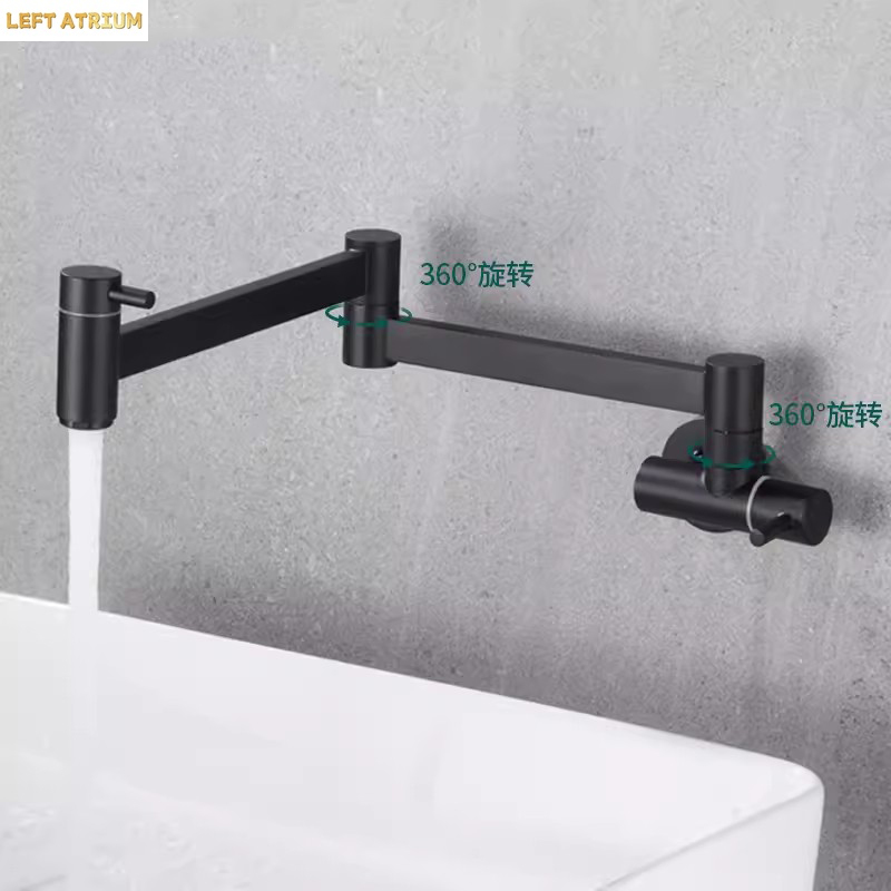 Topf-Füllhahn aus Messing, Wan – Pot Filler Faucet Wall Mount Folding Bewertung und Preis
