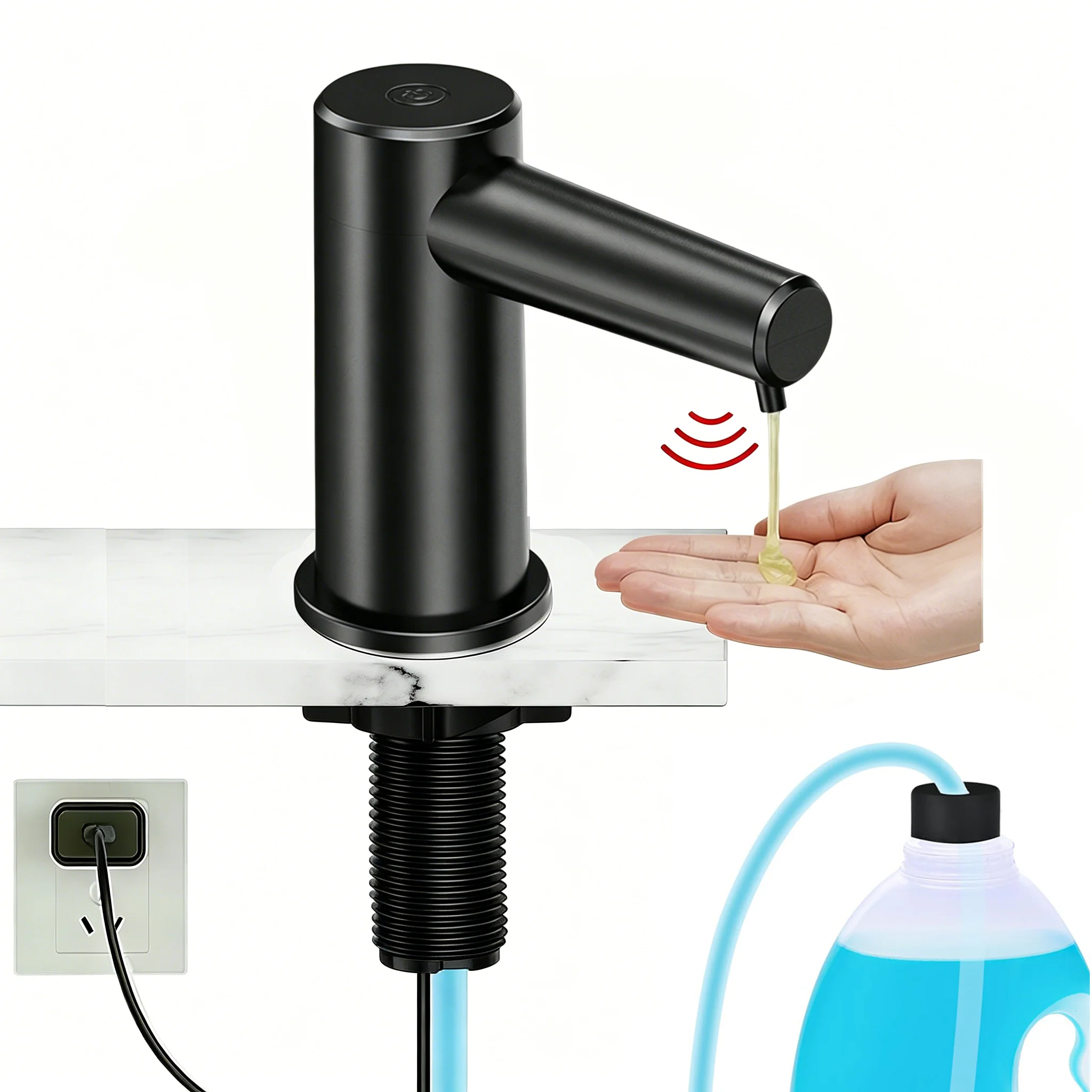 Berührungsloser Automatischer  – Automatic Soap Dispenser Kitchen Sink Bewertung und Preis